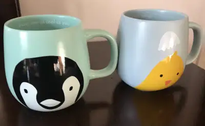 Cute Indigo mugs - 2 for $25, View more