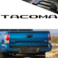 2016-2023 Toyota TACOMA Matte Black Emblem Raised for Tailgate