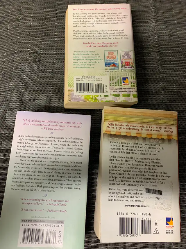 Three Debbie Macomber Books in Fiction in City of Toronto - Image 3