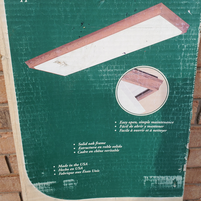 Fluorescent ceiling fixture, View more