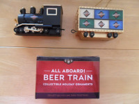New Great Western Beer Train Cars. $5 ea. 2 1/4"H x 3 1/2"L.