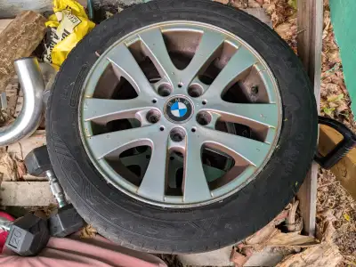 Please read the Ad Pick up in Westmeath BMW Rim's 205/55/R16 $50 for the pair