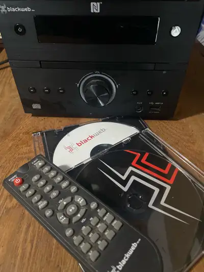 blackweb micro cd stereo system , View more