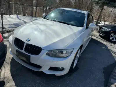 Well maintained bmw 328xdrive 2013 coupe mpackage Comes certified Recent oil change done with liquid...
