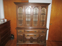 Antique Solid Wood China Cabinet/Buffet