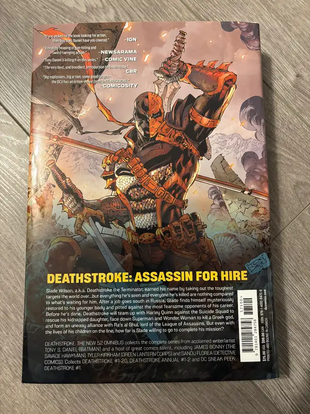 Deathstroke The New 52 Omnibus in Comics & Graphic Novels in City of Toronto - Image 3