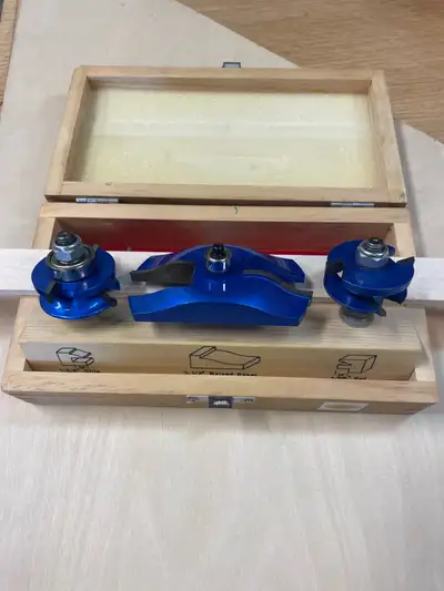 Raised panel router bit set, View more