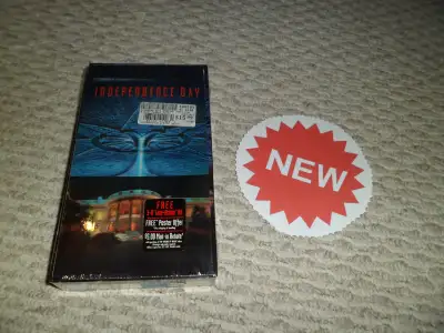 Independence Day (1996) VHS Sealed NEW 086162411830, View more