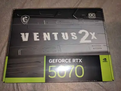 Geforce RTX 5070 12GB MSI Ventus 2x Nvidia, View more