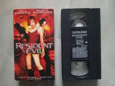 Resident Evil (VHS, 2002) $10 Tons of other VHS also available, as well as video games, toys, collec...