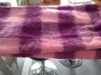 Vintage Pure Mohair wool blanket for sale
