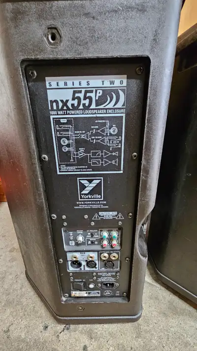 Selling (one) Yorkville NX55P Series Two 1000 Watts Powered Speaker Used ones at Long & McQuade are...