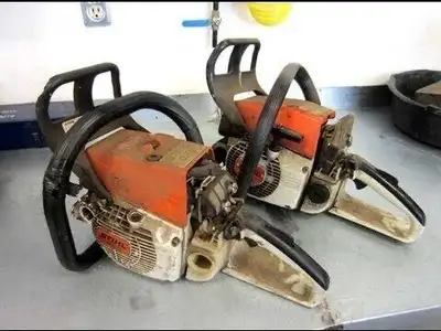 Husqvarna or Stihl chainsaw Looking for Broken or seized saws, View more