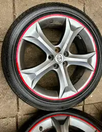 245/50R20 Toyota Venza OEM Rims/Tires/Sensor set 4 excellent con