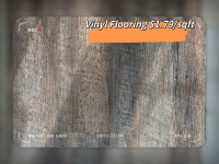 Vinyl waterproof click flooring price strat $1.49!!!