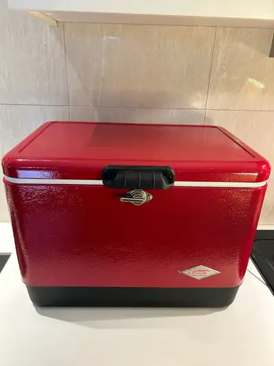 Coleman Vintage 54-Quart Steel Belted Cooler, View more