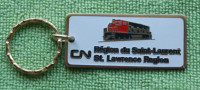 PORTE-CLEFS / porte clé / key ring / locomotive / CN