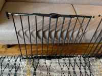 Two Baby Gates - Brica Top of Stairs Extending Metal Gates
