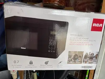 RCA 0.7 cu ft microwave, View more