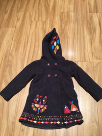 Manteau d’automne fille 3 ans