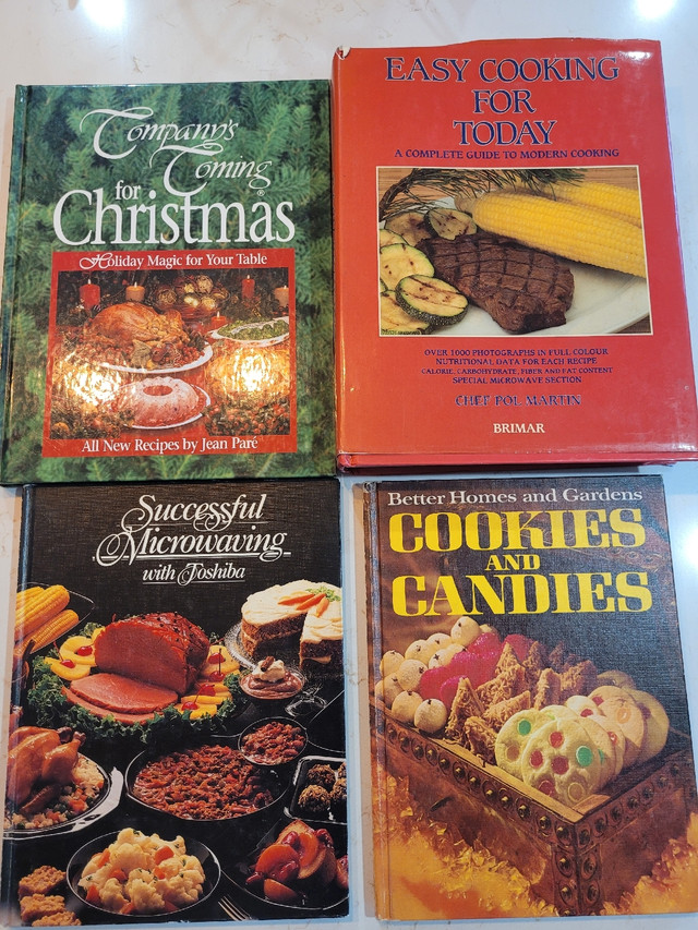 Cook books. Pol Martin,  Jean Pare, better homes and more. dans Autre  à Longueuil/Rive Sud