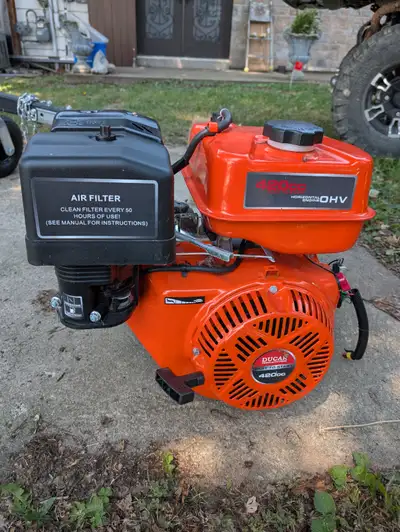 NEW 15 HP Ducar Engine with Duel Pulley Clutch, View more