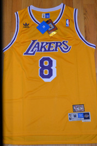 ''NEW w tags. KOBE BRYANT' All Embroidered Jersey'''