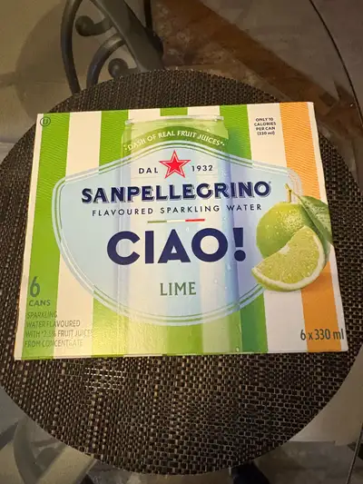 San Pellegrino Ciao Lime sparkling water, View more