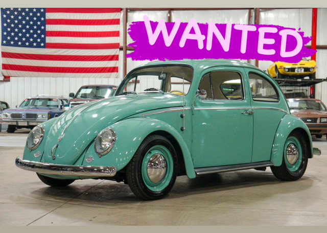 Wanted - VOLKSWAGEN BEETLE in Classic Cars in Abbotsford