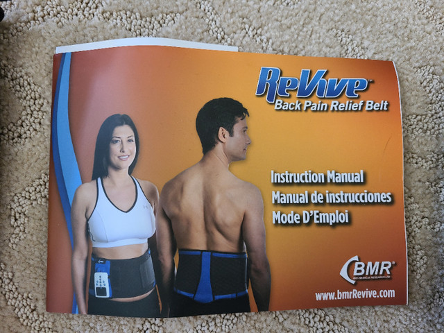 BMR Revive Back Pain Relief Belt in Health & Special Needs in Strathcona County - Image 4