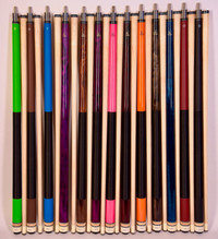Billiard Pool Cue Sticks, Hard Maple, $55 each, two for $105
