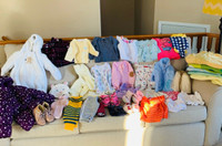 Baby clothing lot 