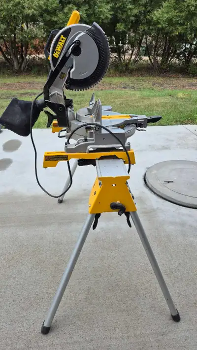 DEWALT 10" Compound Miter Saw + Stand, View more