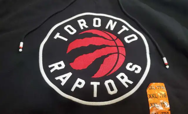 2 New Toronto Raptors embroidered hoodies sz XXL in Men's in City of Toronto - Image 4