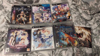 (UPDATED) PS3 anime game collection