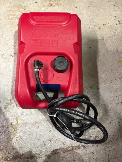 I'm selling a Attwood 3-gallon marine gas tank, ideal for boating or any outdoor activity requiring...