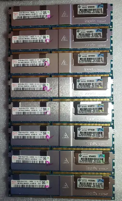 Hynix 256GB (8x32GB)4Rx4 PC3L-10600L ECC REG RAM Server/WS, View more