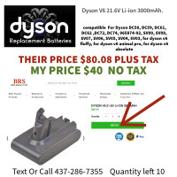 Dyson Replacement Batteries