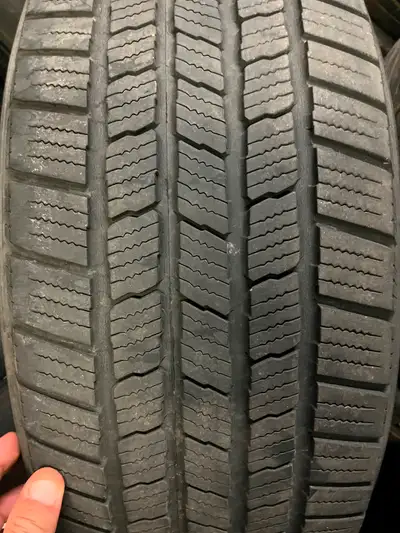 Set of 245 65 17 Michelin defender all season tires. Tires were used lightly a few seasons and still...