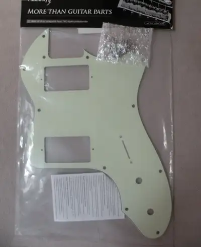 New Telecaster Pro 12 Hole HH Guitar Pickguard. For USA/Mexico Fender 72 Tele Thinline Style Electri...