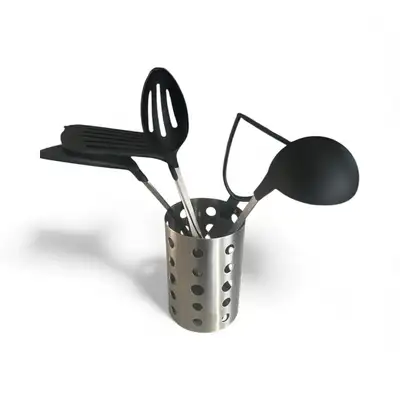 Kitchen utensils with holder, View more