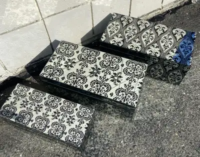 Mirrored box, jewelry box, decorative storage box, View more