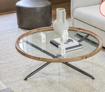 Structube Kay Fir Wood Coffee Table, View more