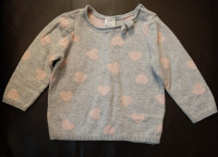 Baby girls' tops & pants (6-9 months) (5 items total)