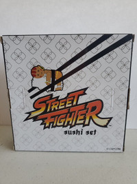 Street Fighter Sushi 2pc Dish Set Collectible Capcom Merch