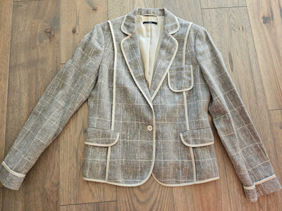 Women Hugo Boss Tweed Blazer Jacket - L, View more