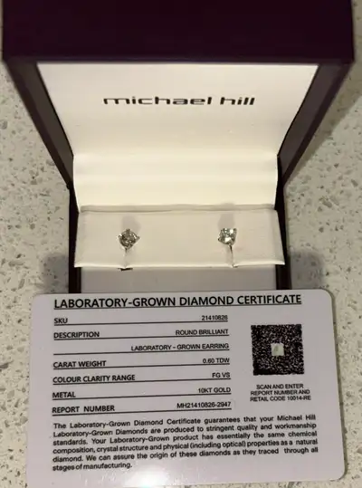 Diamond EARRING, View more