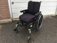 Foldable Wheelchair - ”Breezy 600” suited for smaller adult.