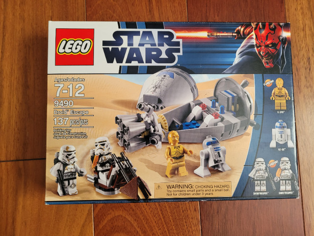 LEGO STAR WARS DROID ESCAPE #9490 BRAND NEW SEALED BOX in Toys & Games in Ottawa