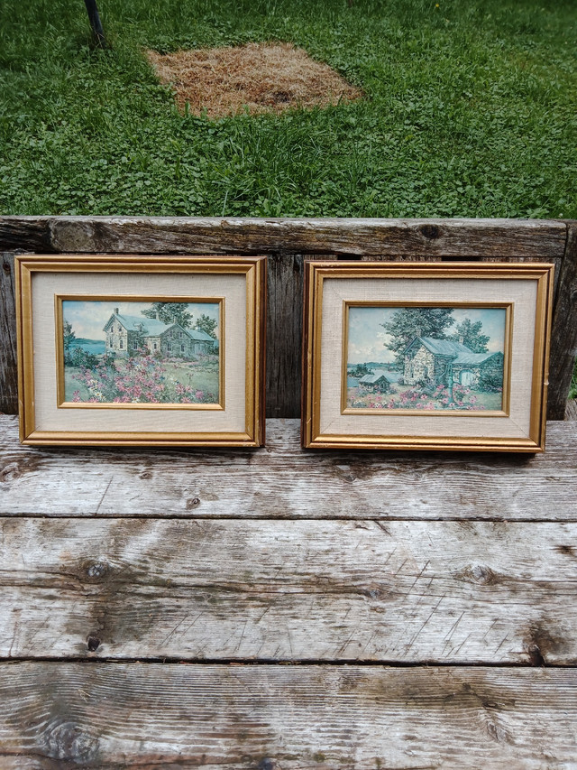 2 Keirstead Paintings, 8"H x 10"W, Initialed Back in Arts & Collectibles in Oshawa / Durham Region - Image 3